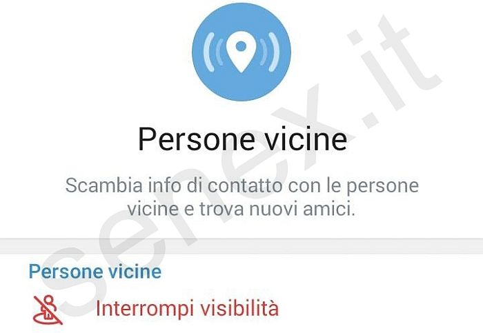 telegram persone vicine