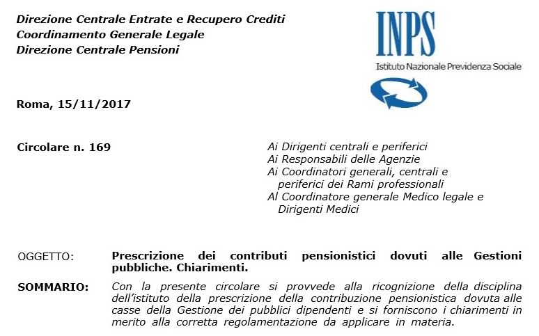 contributi dipendenti pubblici