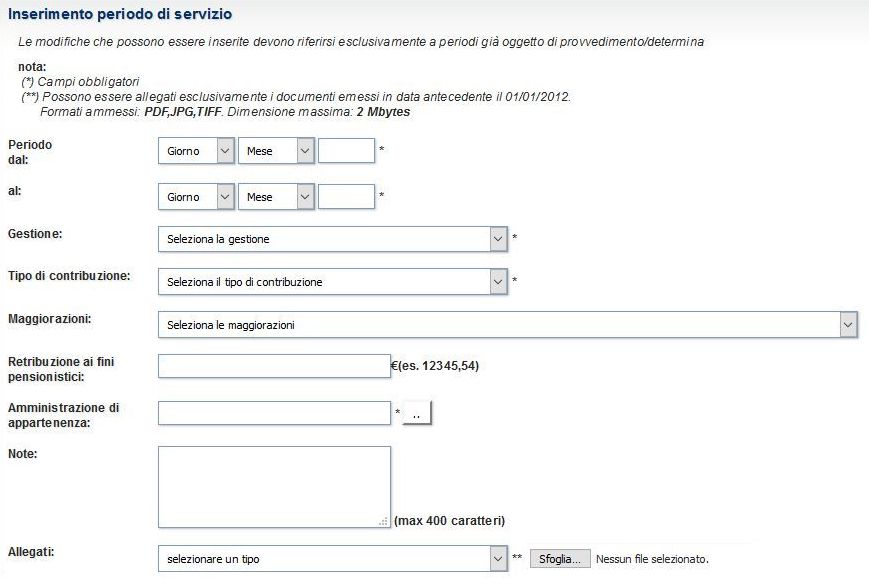 contributi dipendenti pubblici