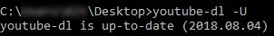 youtube-dl update