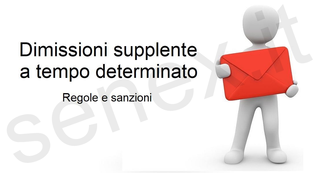 Lettera di dimissioni modello da compilare