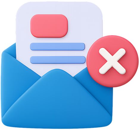 esistenza email senza messaggi